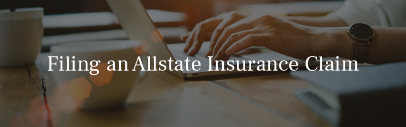 filing an allstate insurance claim