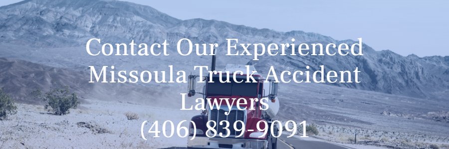 Missoula semi truck accident attorney