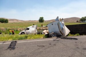 semi truck accident in Montana
